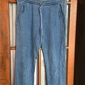 Forever 21 Blue Drawstring Track Pants